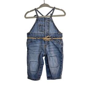 BABY B’GOSH Girl’s Jean Overalls / Size: 0-3 Months